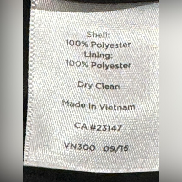 TALBOTS GORGEOUS SIMPLE SHORT SLEEVED, V-NECK FULLY LINE A-FRAME DRESS - Picture 12 of 12